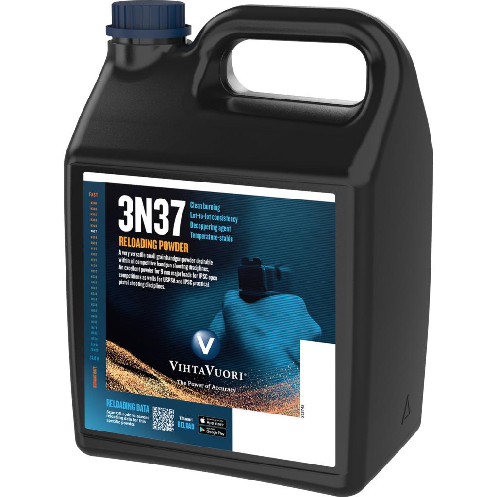 Vihtavouri 3N37 Handgun Powder - 4Lbs