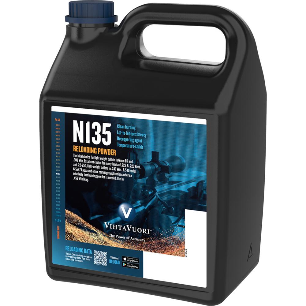 VihtaVouri N135 Rifle Powder - 8Lbs