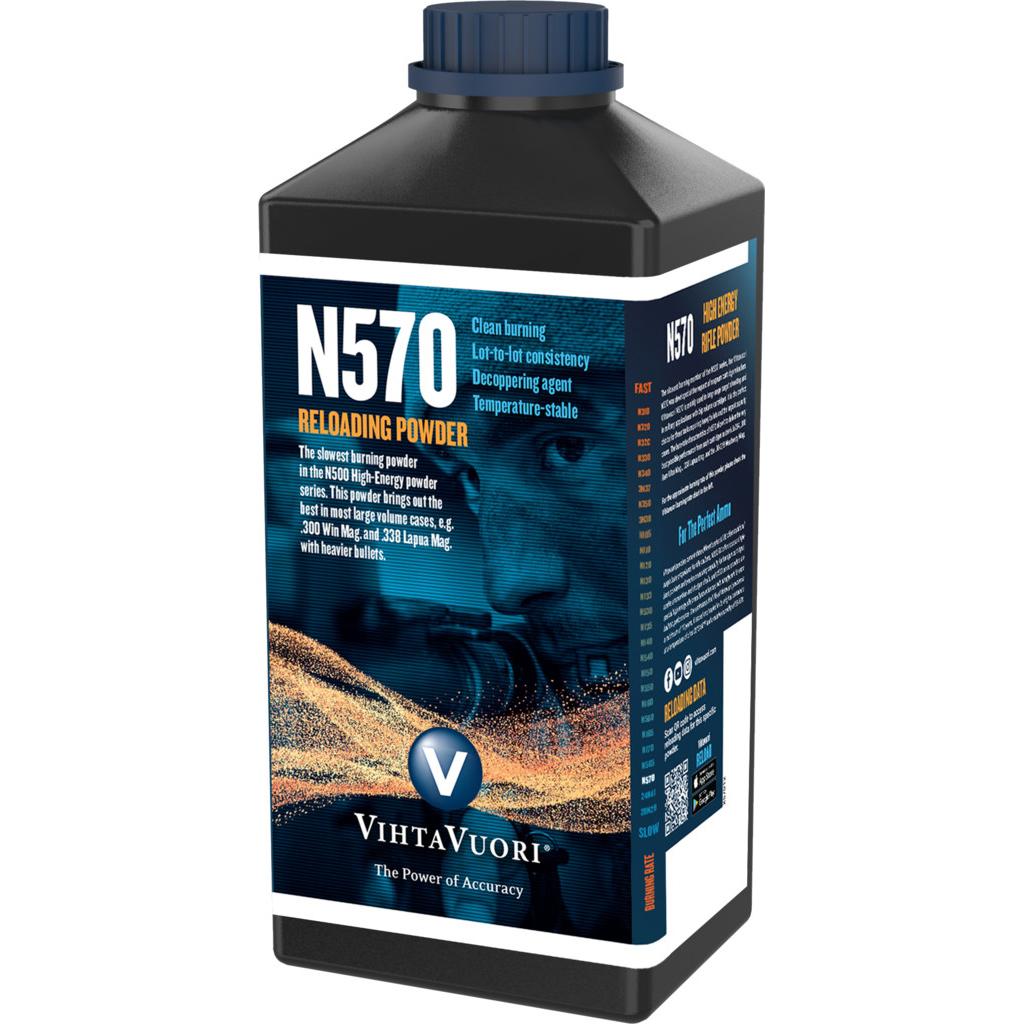 Vihtavouri N570 Rifle Powder - 1Lbs