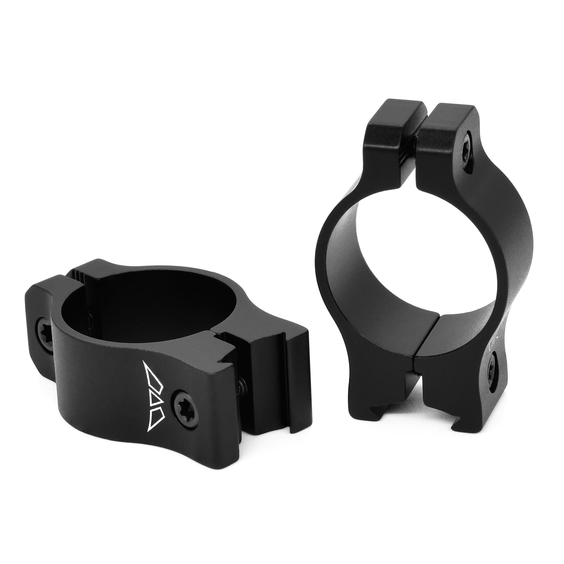 Warne Vapor 2-Piece Rimfire Scope Rings 1 Low - Anodized