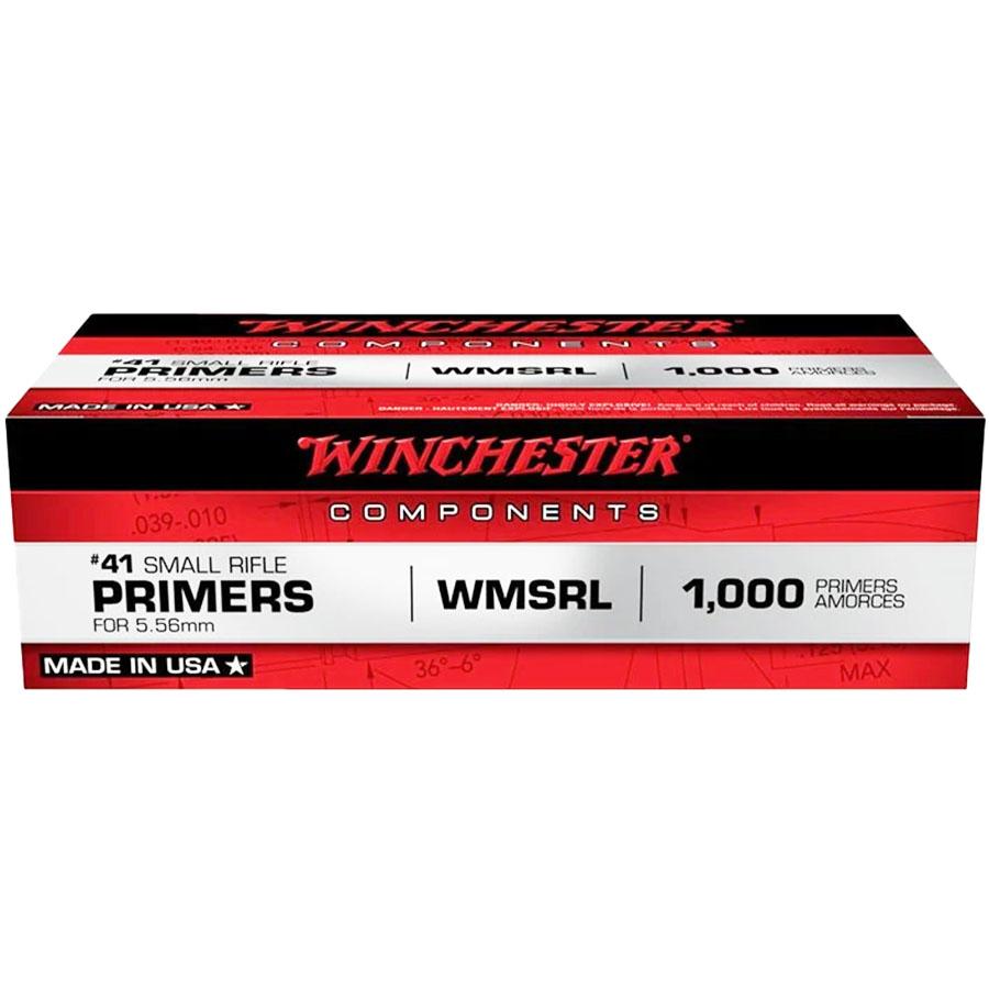 Winchester #41 WMSRL Primers For 5.56 | AR-15 Primers 1000/ct